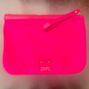 Neon Pink Clutch